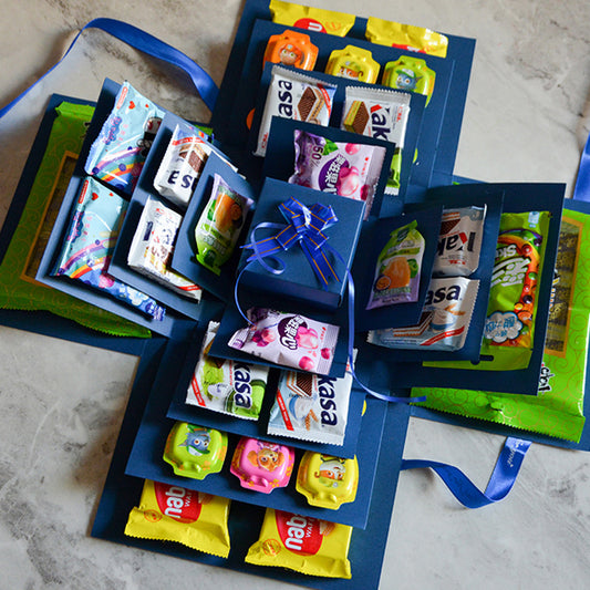 Birthday Gift Box Internet Celebrity Surprise Explosion Box Packaging